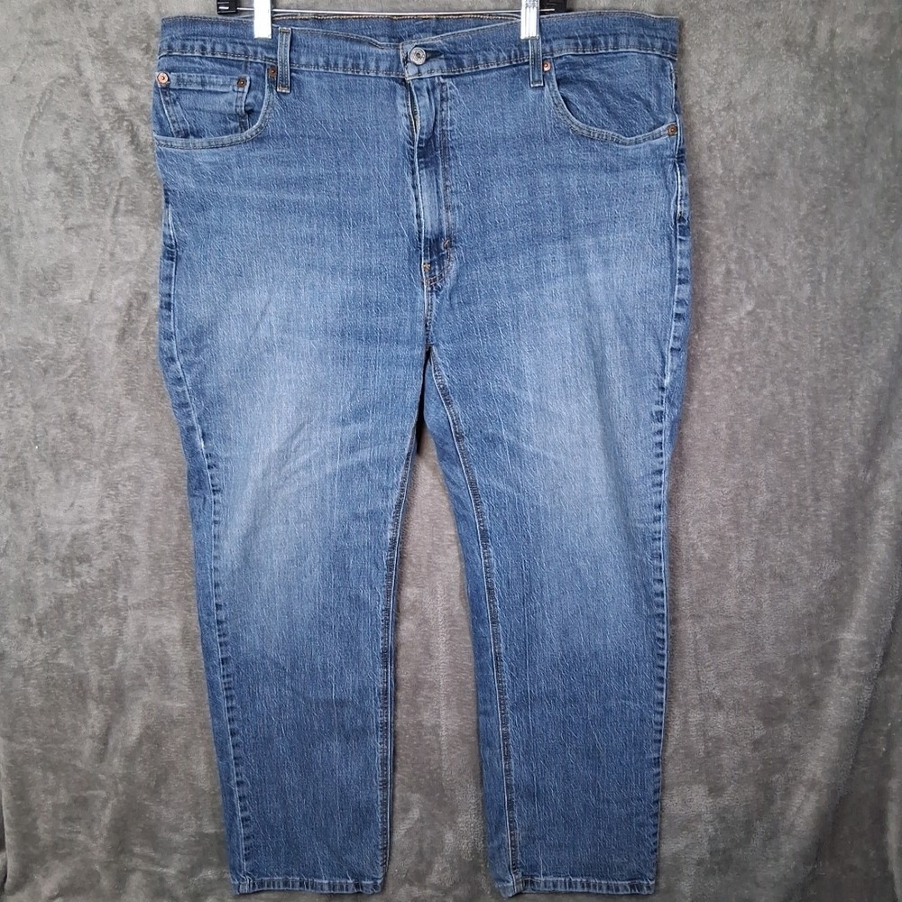 Levis 541 Jeans Mens 42 X 30 Athletic Fit Medium Wash Blue Denim Stretch‎
